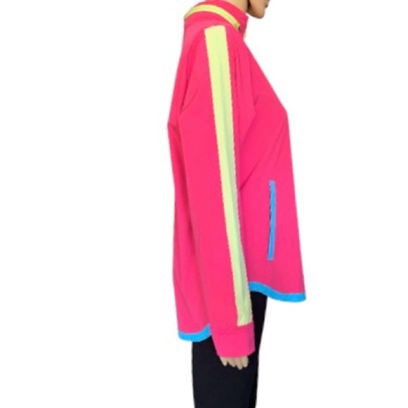 LANDSEND Women’s Woven Zip Cover Up Jacket, Water Resistant, Stowable Hood - Picture 4 of 10